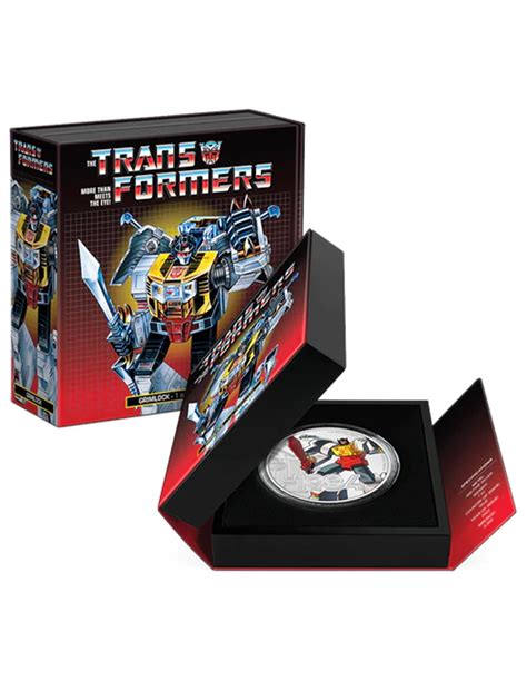 Grimlock Transformadores Oz Moneda Plata Niue