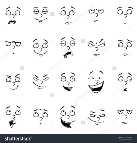 How To Draw Cartoon Face Expressions