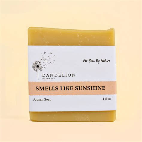 Smells Like Sunshine Bar Soap with Grapefruit, Orange, Lemon, Lime