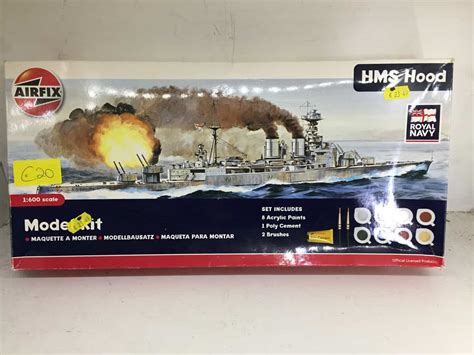 Toy Models - Airfix HMS Hood - Edward White Model Scenery