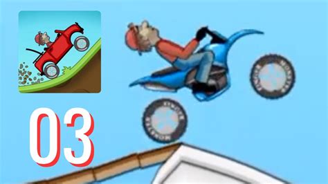 Hill Climb Racing Gameplay Walkthrough Part 3 Motocross Bike