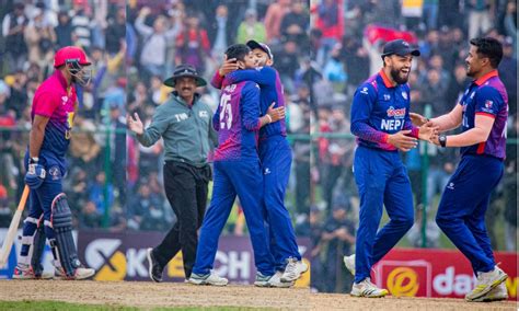 Nepal Stopped Uae For A Low Total In The Final Of Acc Premier Cup 2023