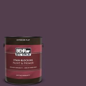 Behr Premium Plus Qt Ppu Oriental Eggplant Satin Enamel