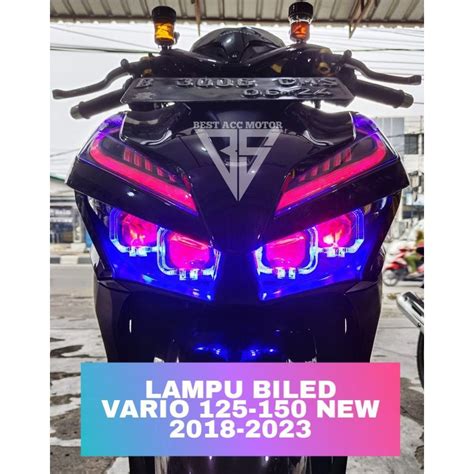 Jual Lampu Biled Aes Turbo Upgrade Vario All New Projektor Full