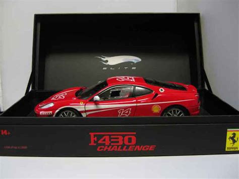 Modellautos Ferrari F430 Challenge 1 18 Hot Wheels Elite Challenge