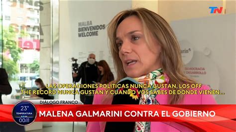 Malena Galmarini Las operaciones políticas contra Sergio Massa vienen