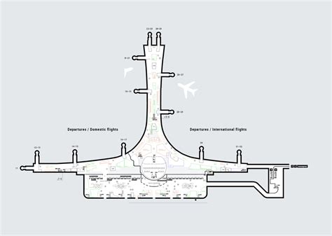 Sheremetyevo Airport Map (SVO) - Printable Terminal Maps, Shops, Food ...