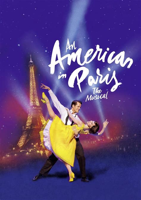 An American In Paris Musical Theatre Poster