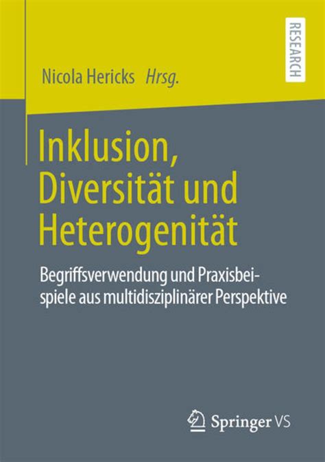 Inklusion Diversität und Heterogenität online kaufen Thalia