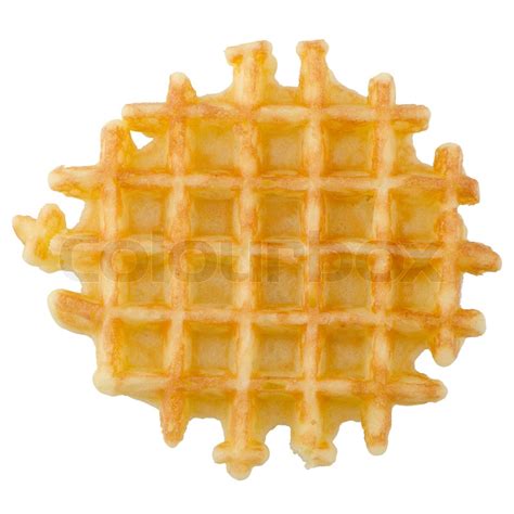 Crisp waffle | Stock image | Colourbox