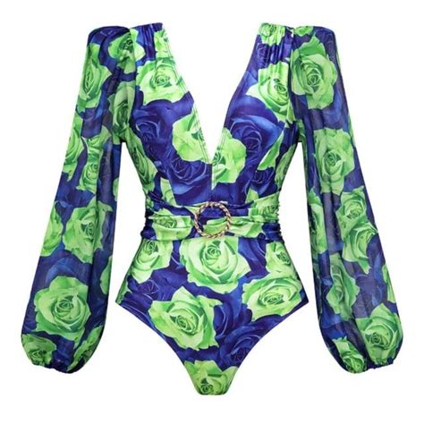 Vintage Women Swimwear One Piece Swimsuit Luxury Bikini Backless Beach Dress Designer Bathing