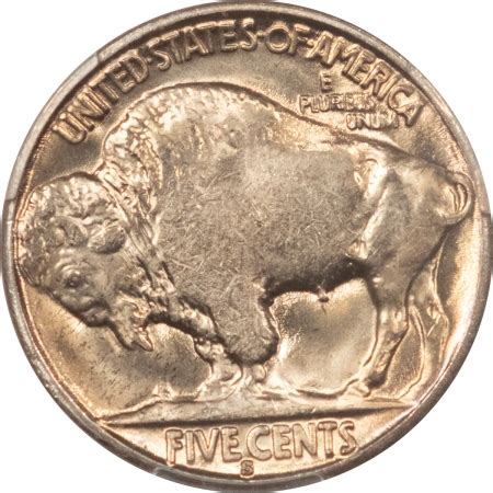 1935 S BUFFALO NICKEL PCGS MS 64 FLASHY The Reeded Edge Inc