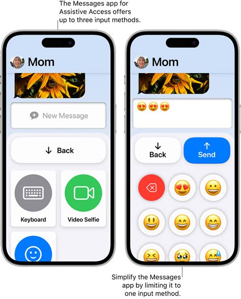 Send Messages With Assistive Access On Iphone Apple Support