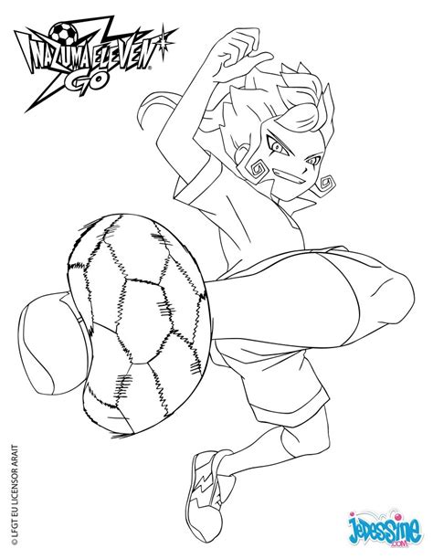 Inazuma Eleven Go Coloriage A Imprimer idées de coloriage