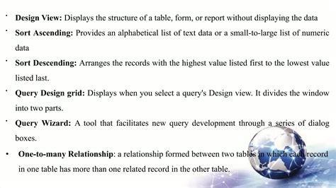 Introduction To Ms Access Database PPT