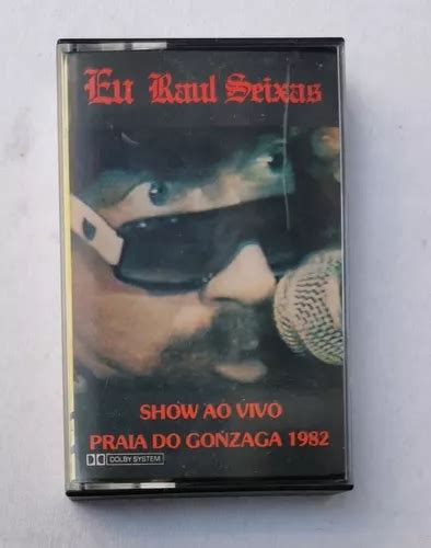 Fita K7 Eu Raul Seixas Show Ao Vivo Praia Do Gonzaga 1982