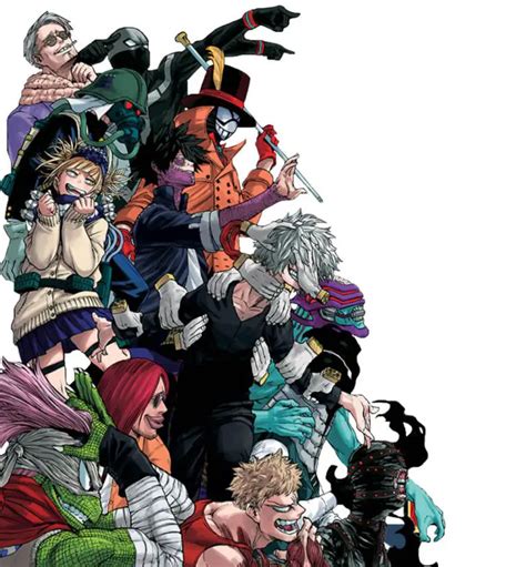 Apprenez À Connaître L alliance Des Supers Vilains My Hero Academia