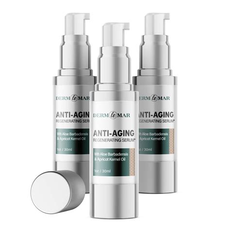 3 Pack Derm Le Mar Anti Aging Serum Walmart