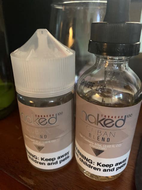Cuban Blend By Naked 100 Tobacco E Liquids 60ml Vape Juice 9 99