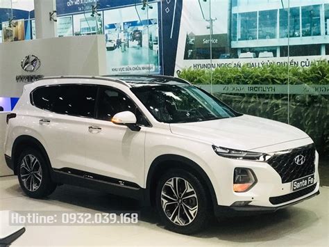 Hình ảnh chi tiết Hyundai Santafe 2021 màu trắng