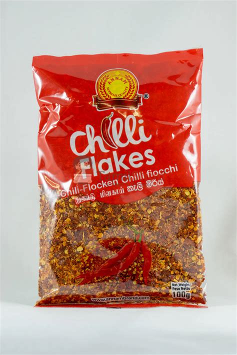 Chili Flakes G Annam Ceylon Asian Grocery Ceylon Asian Grocery