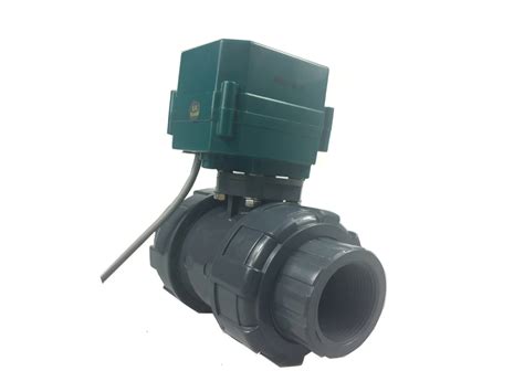 Misol Pcs Motorized Pvc Valve V Dn Bsp Pvc Valve Way