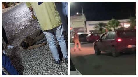 Vídeo PM é atropelado e arrastado por carro durante abordagem