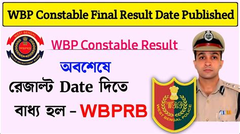 WBP Final Result Wbp Constable Result 2023 Wbp Final Cut Off Wbp