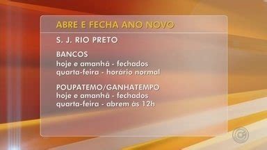 Bom Dia Cidade Rio Preto Confira O Que Abre E Fecha Neste Ano Novo