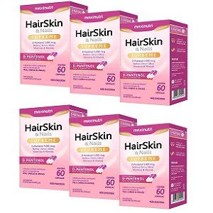 X Hair Skin Nails Femme X C Psulas Maxinutri Supremo