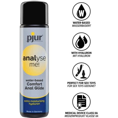 Анален лубрикант с хиалурон Pjur Analyse me Comfort anal glide 100ml