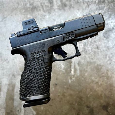 Duty Series Glock 43x Mos 9mm With Razorback Holosun Eps Carry Pmm Barrel And Comp Apexghost