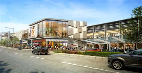 Up Town Center Benoy Mall Facade Mall Design Towns