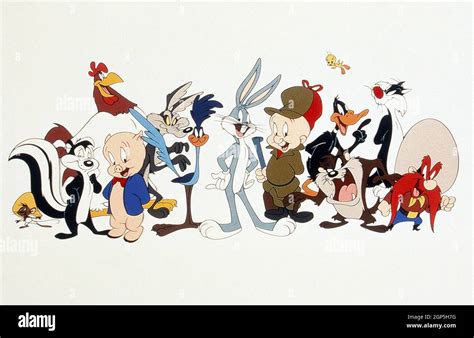 LOONEY TUNES From Left Speedy Gonzales Pepe Le Pew Foghorn Leghorn