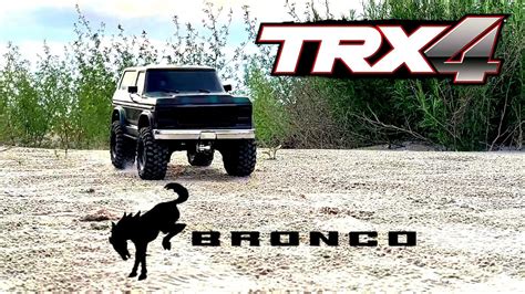 Traxxas Trx4 Ford Bronco Slow Motion Youtube