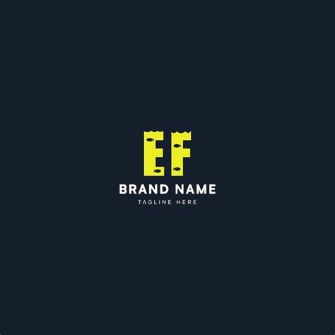 Premium Vector Ef Letters Vector Logo Design