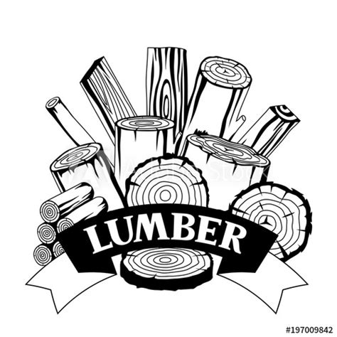 Lumber Drawing | Free download on ClipArtMag