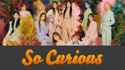 Izone So Curious Lyrics Rom Learn Korean Kpop Color Coded