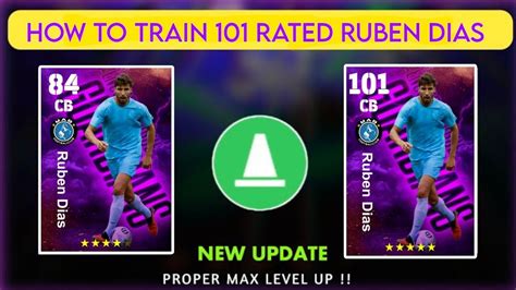 HOW TO TRAIN 101 RATED RUBEN DIAS IN EFOOTBALL 2025 MOBILE YouTube