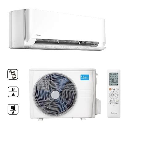 Midea Breezeless E MCB 12 SP Oldalfali Split R32 3 5 KW