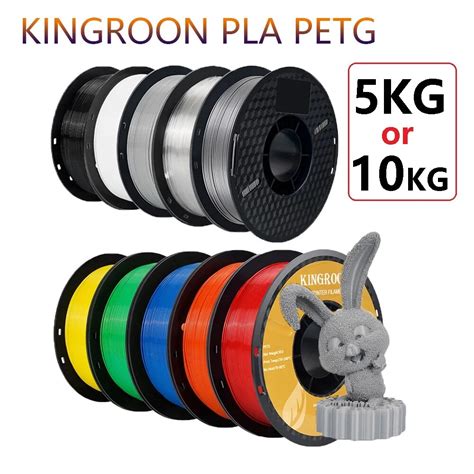 Kingroon Kg Kg Pla Petg Filament Mm D Printer Plastic No Bubble