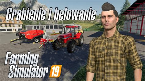 Farming Simulator 19 Gameplay 9 Grabienie I Belowanie Trawy Na