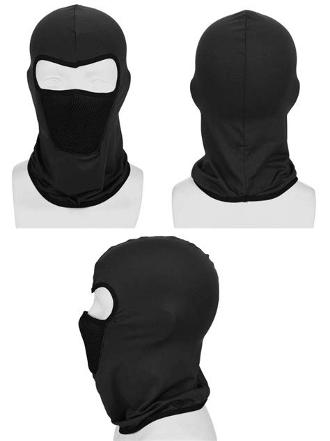 Full Face Ninja Mask Black 1dz Dsk Usa