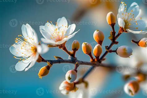 Photos Beautiful Floral Spring Abstract Background Of Nature Branches