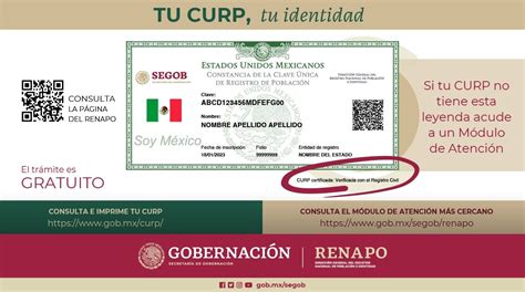 ¿cómo Certificar Mi Curp En Línea Y Para Qué Sirve Fama