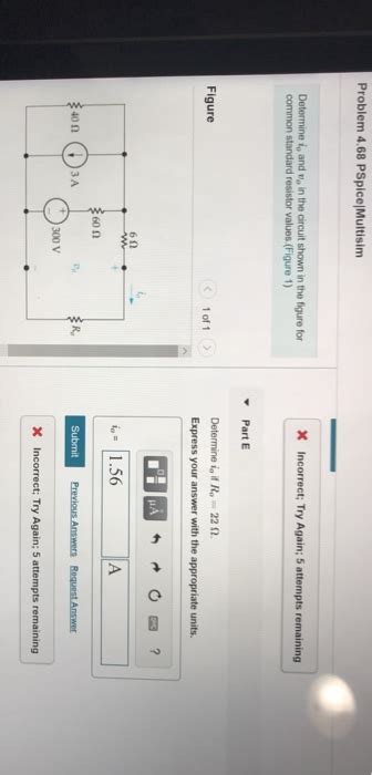 Solved Problem Pspice Multisim Determine Io And Vo In Chegg