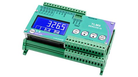 Multichannel Weight Transmitter Tlm Sercos Iii For Plc Laumas