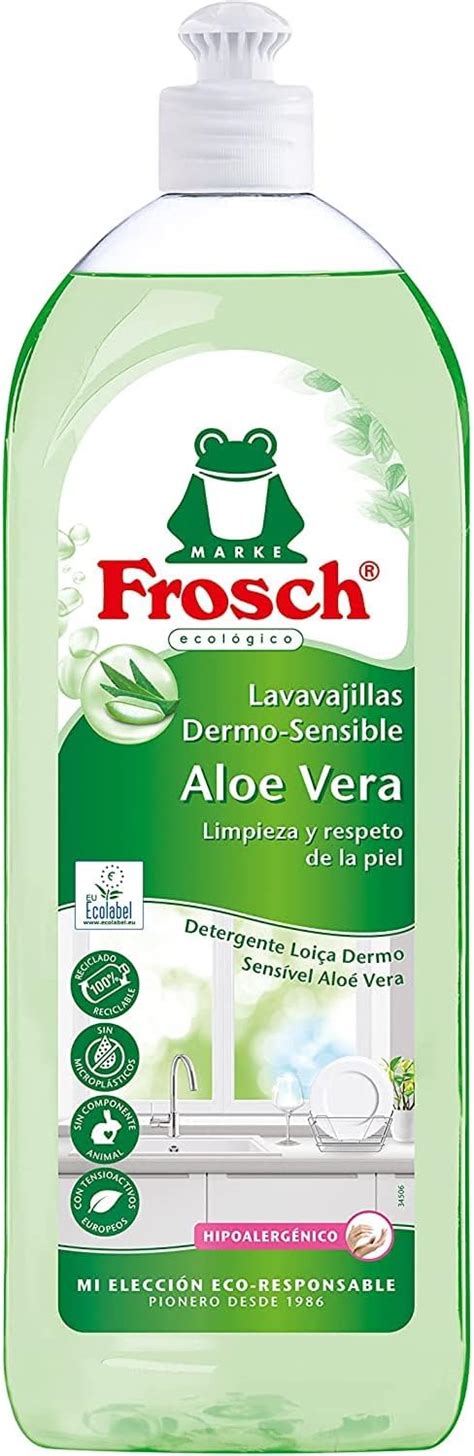 Frosch Lavavajillas Aloe Vera Ml Amazon Es Salud Y Cuidado