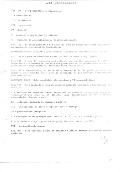 Estado Livre Nildo Lima Santos Estatuto Dos Servidores P Blicos