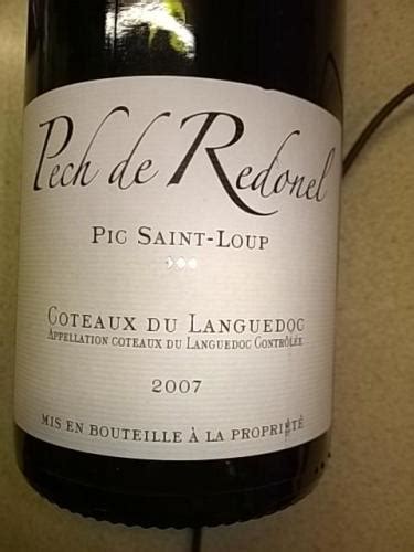 Pech De Redonel Coteaux Du Languedoc Pic Saint Loup Vivino United States